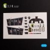 Kelik K72184 B-24D Liberator - interior 3D decals for Hasegawa kit (1/72)